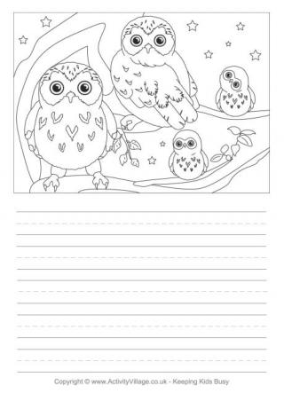 Owl Story Paper 2