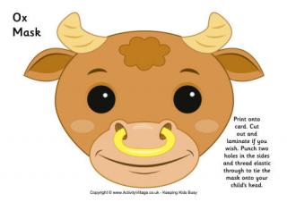 Chinese Zodiac Animal Masks