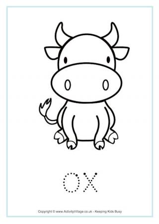 Ox Tracing Worksheet