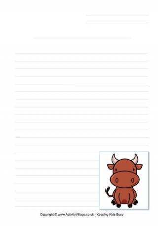 Ox writing page