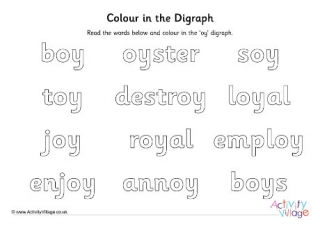 Oy Digraph Colour In