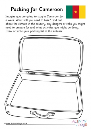 Packing For Cameroon Worksheet