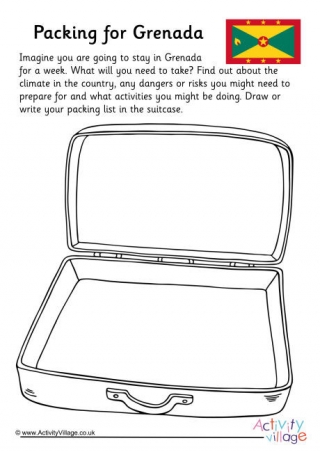 Packing For Grenada Worksheet