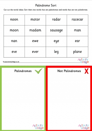 Palindrome Sort