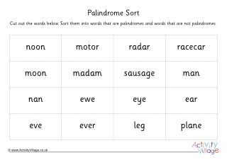 Learning About Palindromes