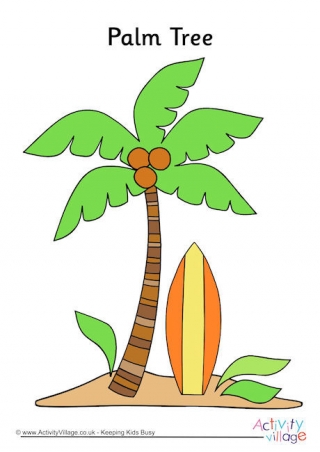 Palm Tree Poster