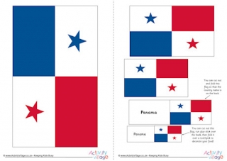Panama Flag Printable