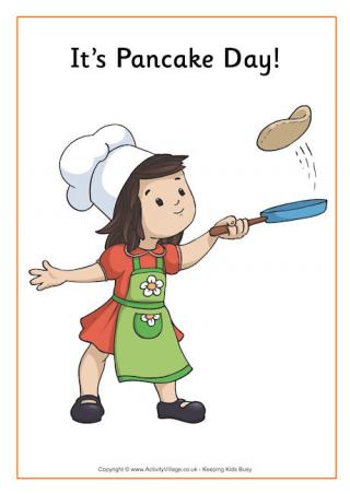Pancake Day Poster