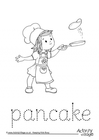 Pancake Word Tracing