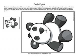 Panda Jigsaw 2