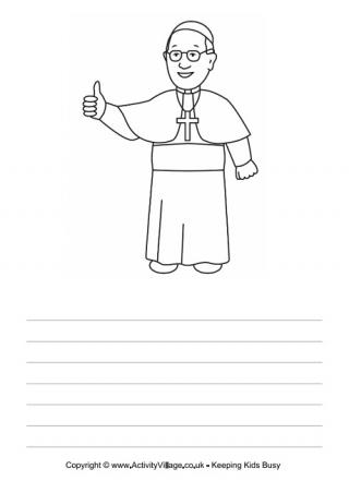 Papa Francisco Story Paper