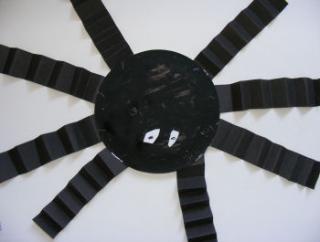 Paper Plate Spider