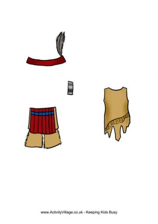 Paper Dolls Thanksgiving Costumes 2