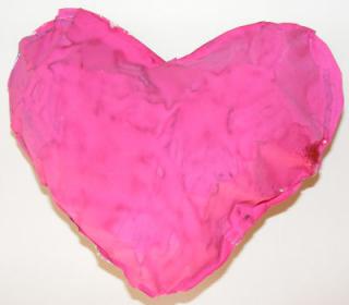 Paper Heart Pillow