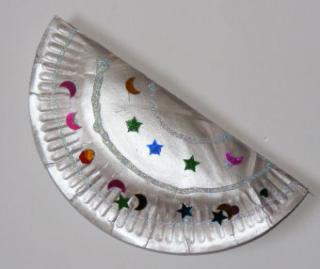 Paper Plate Castanet