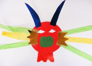 Chinese Dragon Mask Craft