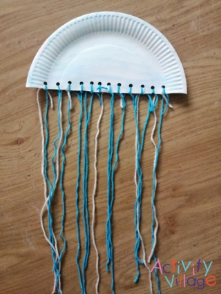 Paper Plate Jellyfish 2