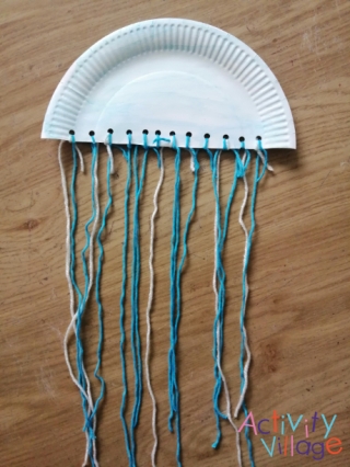 Paper Plate Jellyfish 2