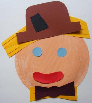 Paper Plate Scarecrow