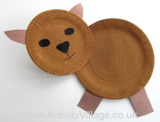 Paper Plate Wombat