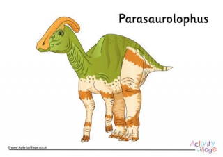 Parasaurolophus Poster