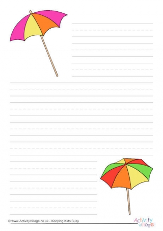 Parasol Writing Paper