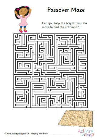 Passover Maze 3