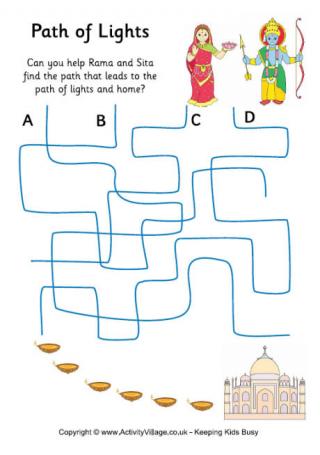 Path of Lights Puzzle