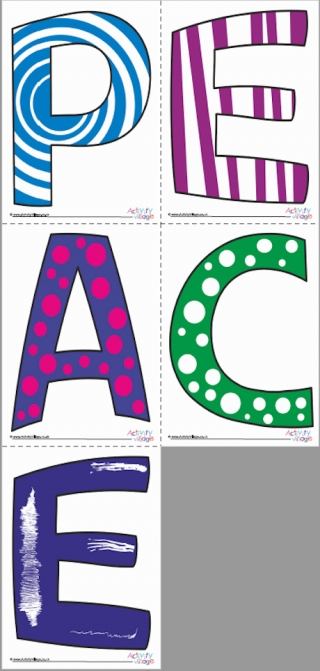 Peace Letters - Pattern