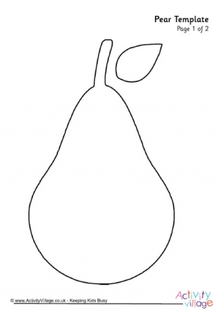 Pear Template