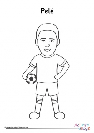 Soccer Colouring Pages
