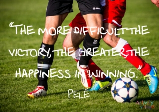 Pele Quote Poster