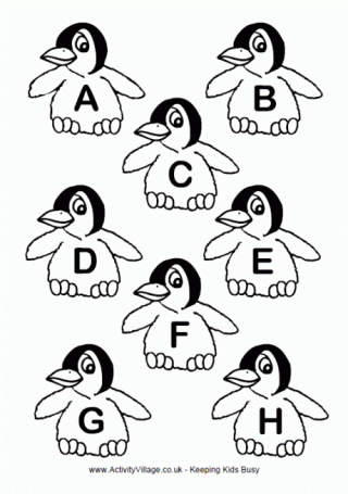 Penguin Alphabet