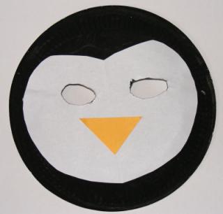 Penguin Mask Craft