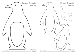 Penguin template 3