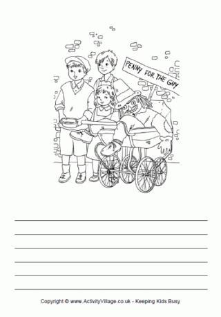 Penny for the Guy Story Paper