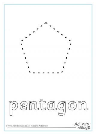 Pentagon Finger Tracing