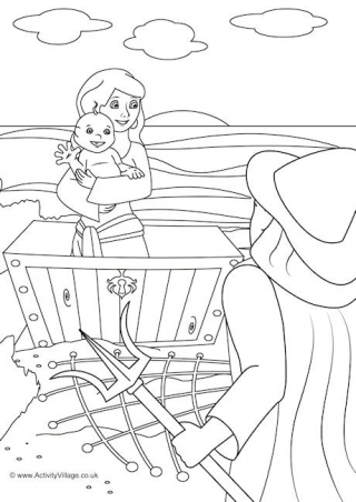 Perseus Colouring Page 3