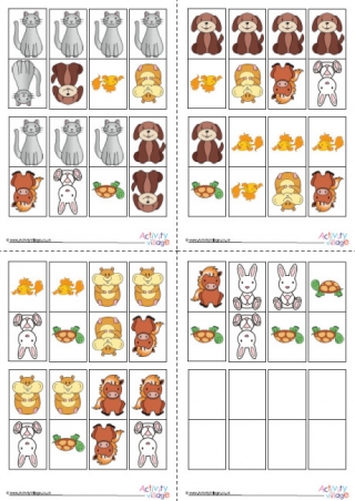 Pet Animals Dominoes