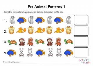 Pet Animal Patterns 1