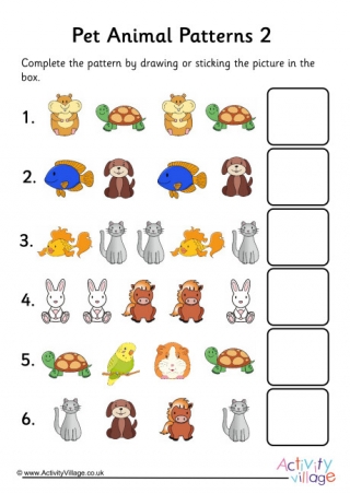 Pet Animal Patterns 2