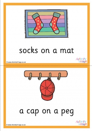 Phase Two captions - flash cards