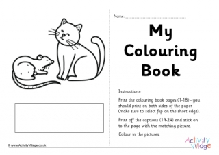 Phase 2 Make Your Own Colouring Book