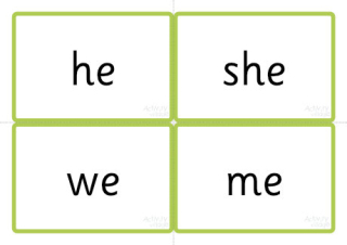 Phase Six Word Cards - High Frequency Words - Phase Three Tricky Words