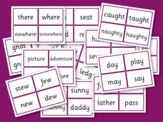 Phase Five Word Cards - Alternative Spellings By Phoneme