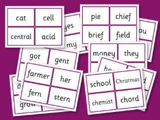 Phase Five Word Cards