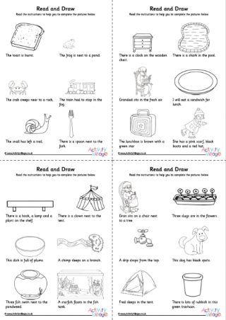 Phase Four Read and Draw