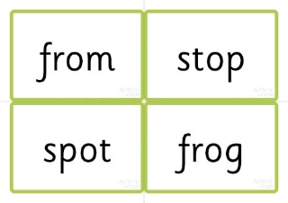 Phase Four Word Cards