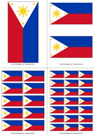 Philippines Flag Printable