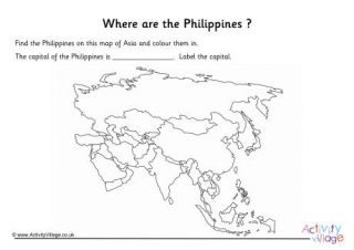 Philippines Location Worksheet